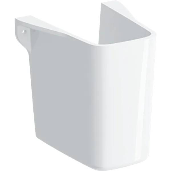 Geberit Selnova Square half pedestal for handrinse basin - Washbasin Pedestal