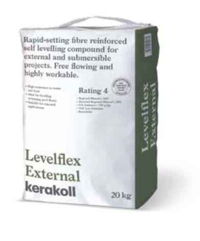 Levelflex External - Fibre Reinforced Self Levelling Compound
