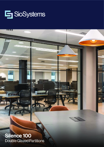 SioSystems Silence100 Double Glazed Partitions - Data Sheet