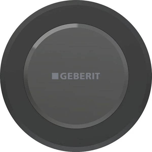 Geberit electronic WC flush control, mains operation, for Sigma concealed cistern 12 cm, with Type 10 RF-controlled button, round