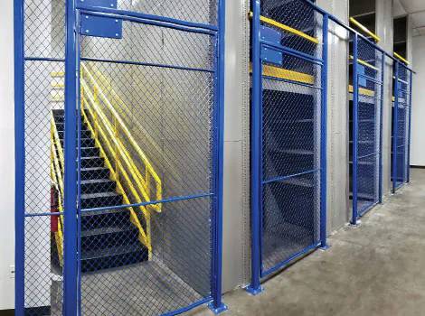 Wire Mesh Partition Heavy Duty 6-Gauge 