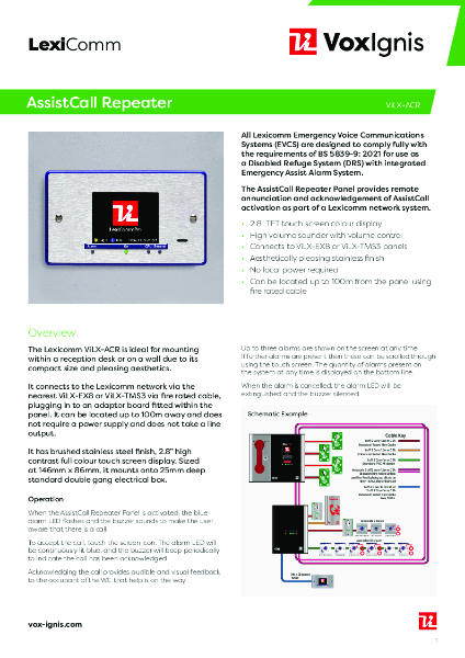 ViLX-ACR Datasheet rev3