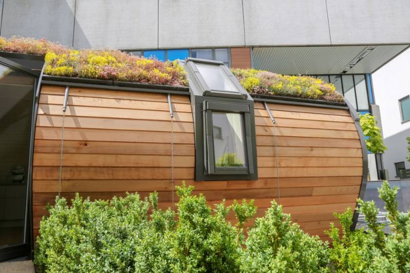 A stylish and unique ARC™ modular eco-building at Colchester Hospital