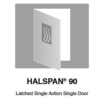 HALSPAN® 90 Fire Rated Interior Grade Door Blanks - Latched Single Acting Single Doors