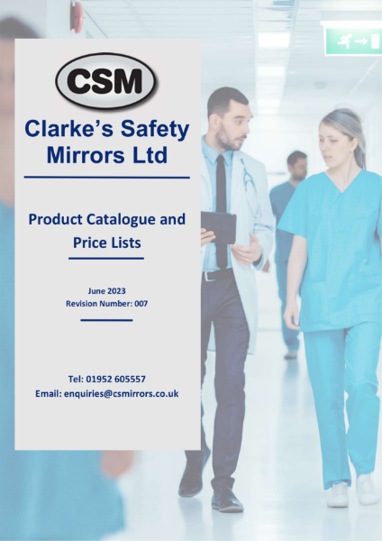 Clarke's Safety Mirrors Product Brochure - June 2023