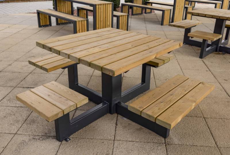 Sheldon Four Sided Picnic Table