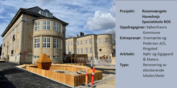 Spesialmøbler til Rosenvængets Specialskole