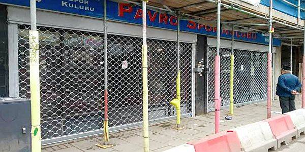 Armourshield shutters installed at Tottenham Hotspur White Hart Lane London