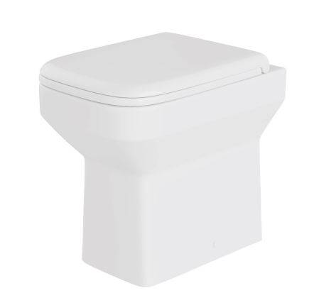 Zara Back-to-Wall Comfort Height Rimless WC Pan - Back to Wall WC Pan