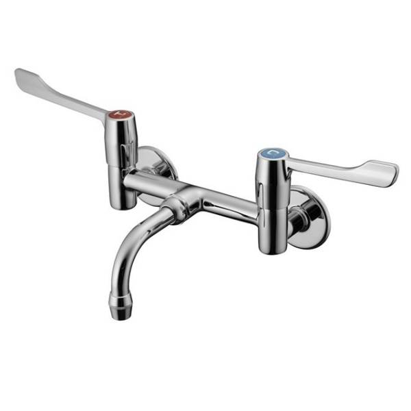 Markwik Wall Mounted Mixer With Single Flow Nozzle