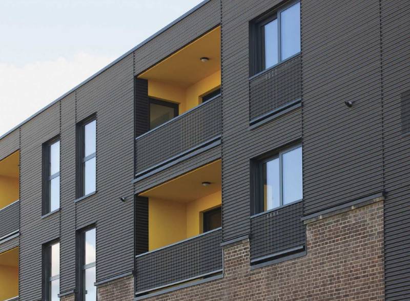 VMZINC Rainscreen Facades – Sine Wave