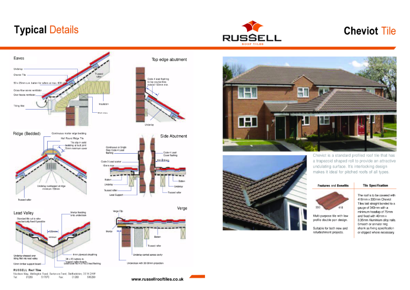 Cheviot Technical Information