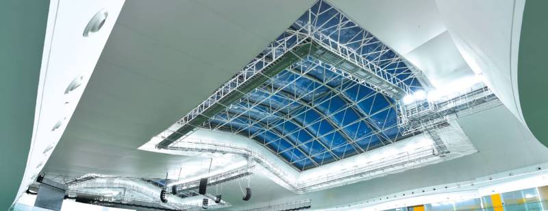 Barrisol® Acoustic Ceiling - Stretch ceiling with micro-perforation