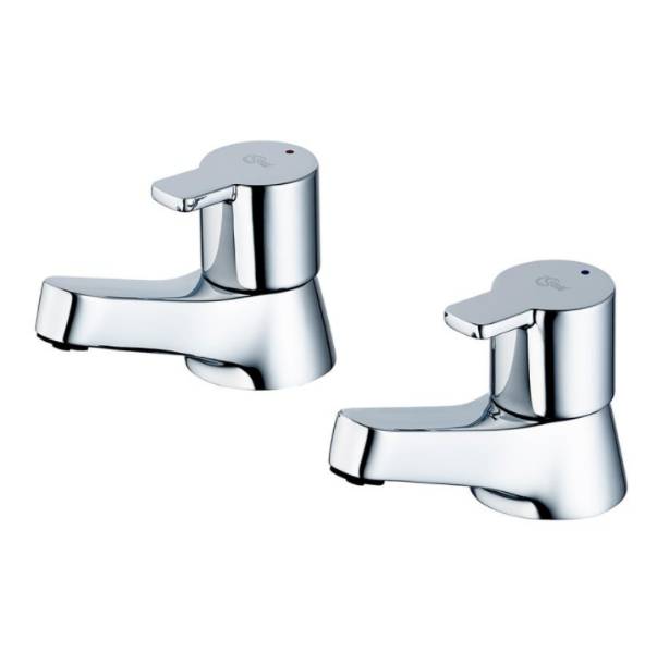 Calista Bath Pillar Taps 3/4 "