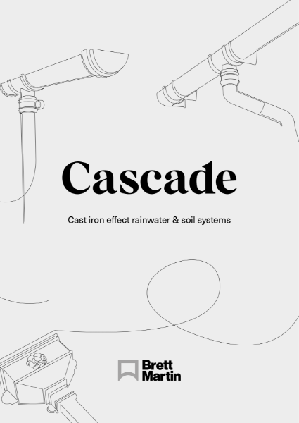 Cascade Cast iron effect rainwater & soil systems