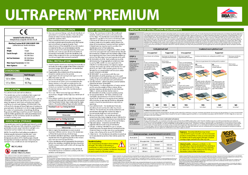 Powerlon UltraPerm Premium Inst R3-3