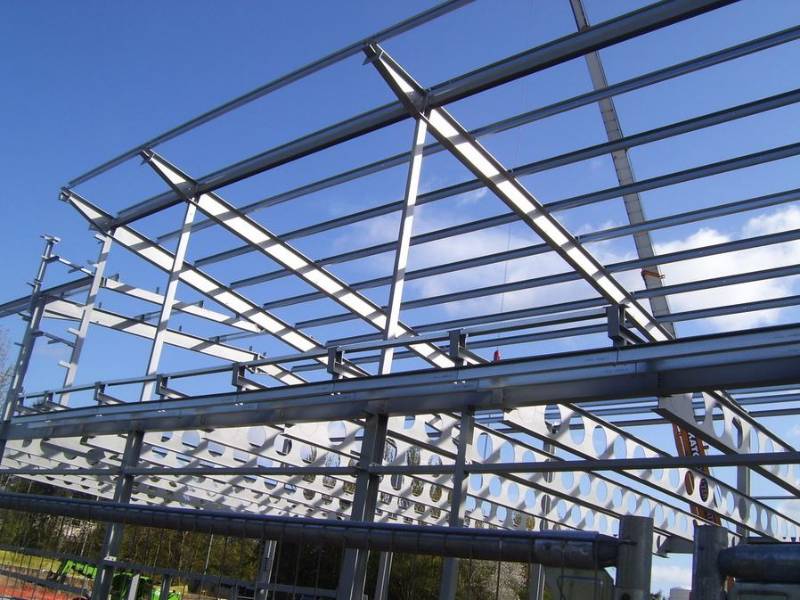 Carbon steel beams, columns, channels and tees