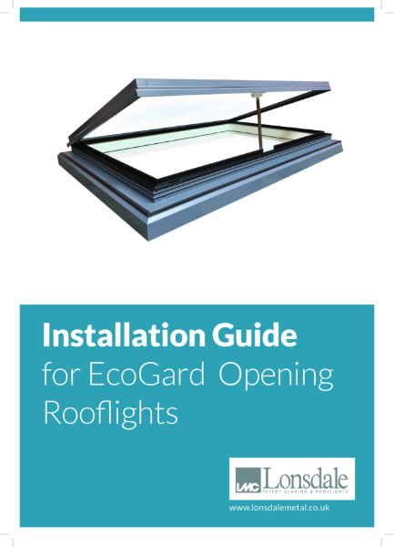 EcoGard Installation Guide Opening Rooflights 21.03.2025