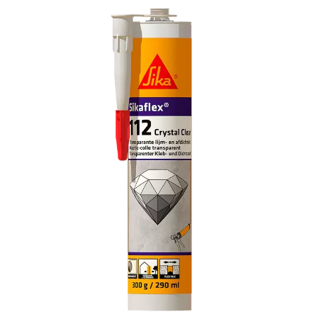 Liimaus - Sikaflex®-112 Crystal Clear