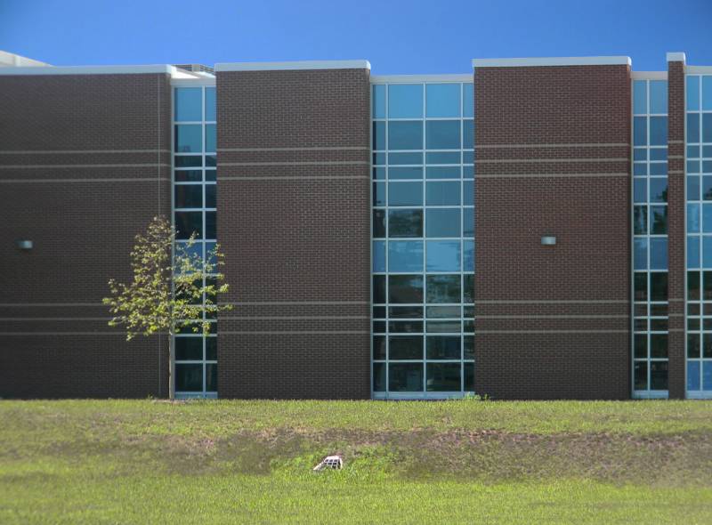 Glass Curtain Wall Lets Light In and Keeps Fire Out