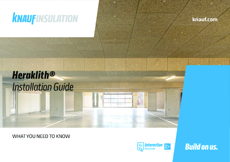 Knauf Insulation Heraklith® Installation Guide
