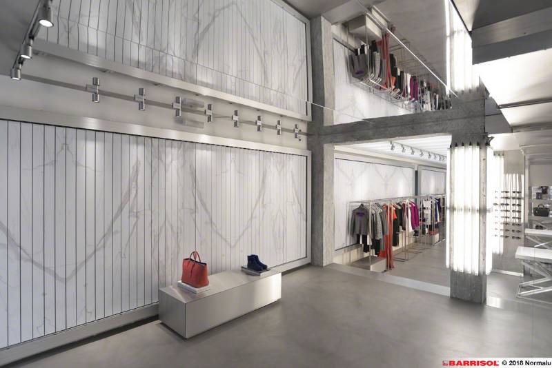 Barrisol Mirror Stretch Ceiling, Aluminium Stretch Ceiling & Stainless Steel Stretch Ceiling - Barrisol Mirror & Stainless Steel Films