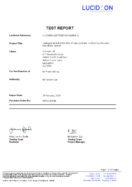 UK243504 Ref 1 - OnLevel Ltd