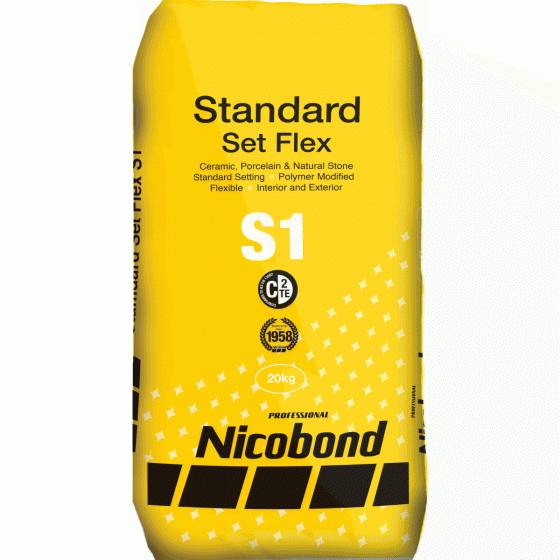 Nicobond Standard Set Flex S1 - Tile Adhesive