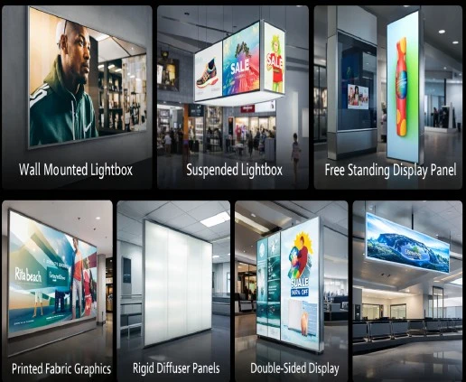 FabriFrame - Illuminated Display Panel