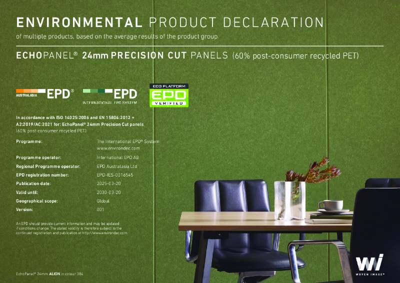 EPD 24 mm Precision Cut Panels