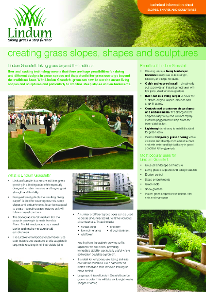 Grassfelt - Data Sheet