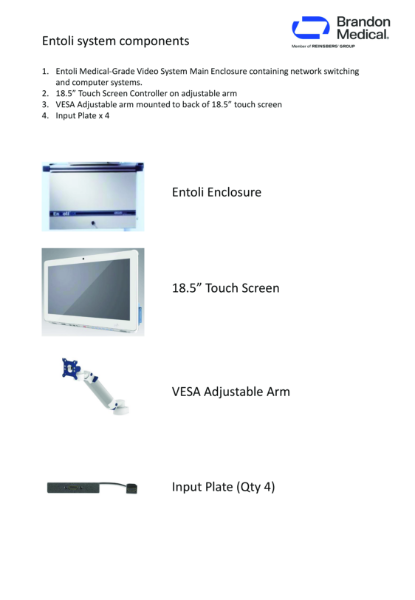 Entoli Specification Document