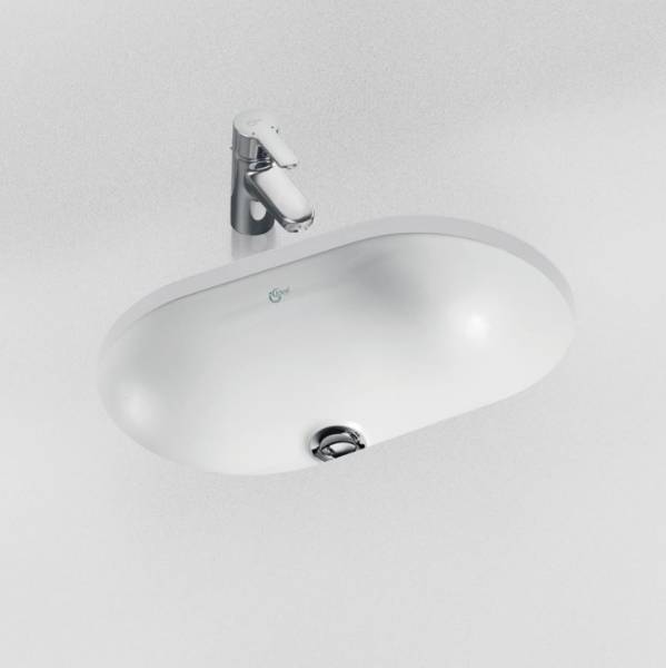 Concept Oval 48 cm Under-Countertop Washbasin