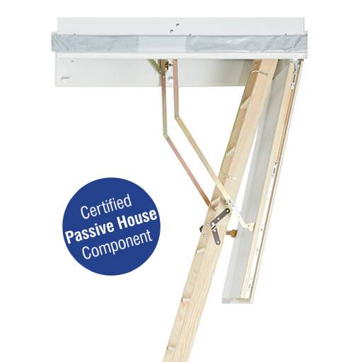 Passive House certified loft ladder