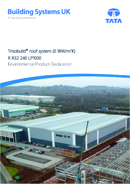 EPD Trisobuild site-assembled Roofing - 0.18 u-value