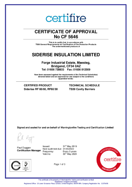 Certifire Certificate