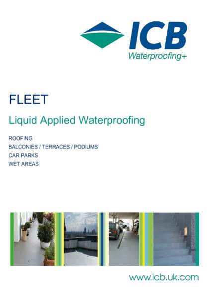 FLEET PMMA Liquid Applied Waterproofing Brochure