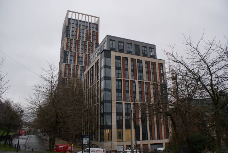 Orbis OS210 Glass Balustrades Installed at Castle Park View, Bristol