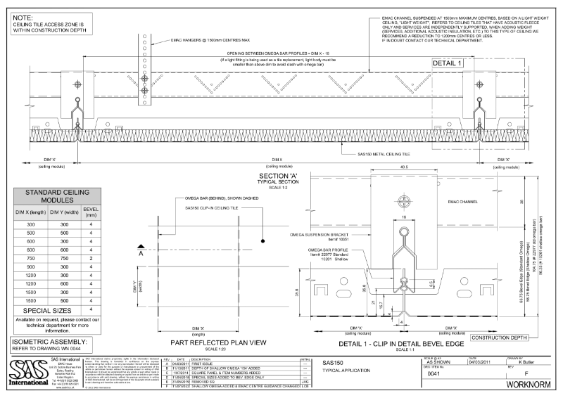 SAS150 - Typical Application