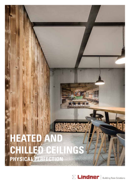 Lindner heated and chilled ceilings - Brochure