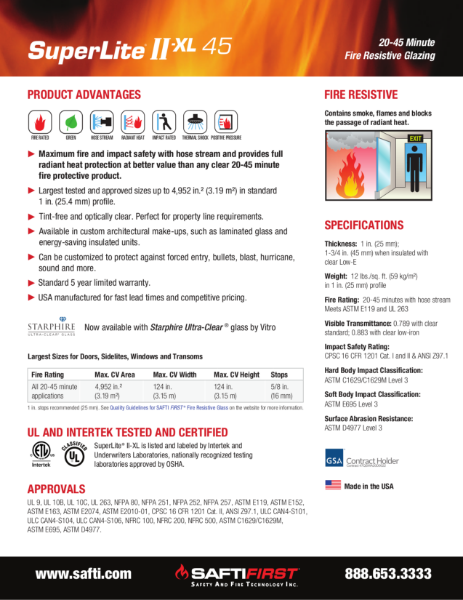 SuperLite® II-XL 45 Data Sheet