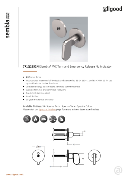 771Q2532NI Datasheet Issue 03