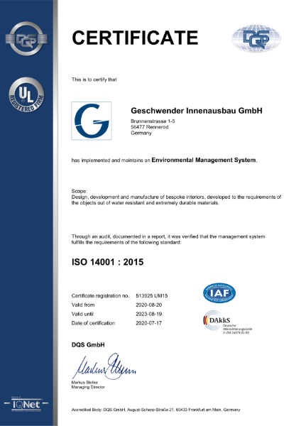 ISO 14001 Environmental Management Systems