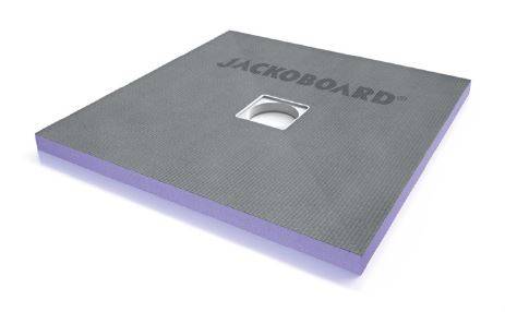 JACKOBOARD® Aqua - Central Drain Shower Tray