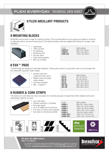 FLEXI ANCILLARY PRODUCTS TDS