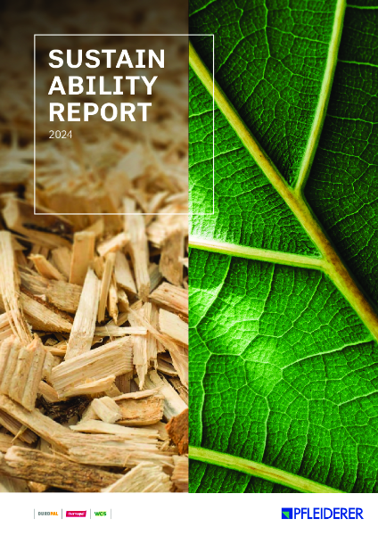 Pfleiderer Sustainability Report 2024