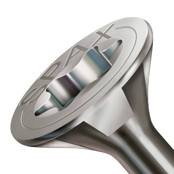 SPAX A2 Grade Stainless Steel Flat Countersunk Head Universal Use Screws