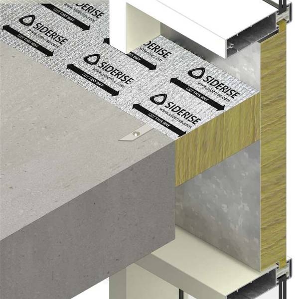 Siderise CW-FS Perimeter Barrier and Fire stop for Curtain Walling
