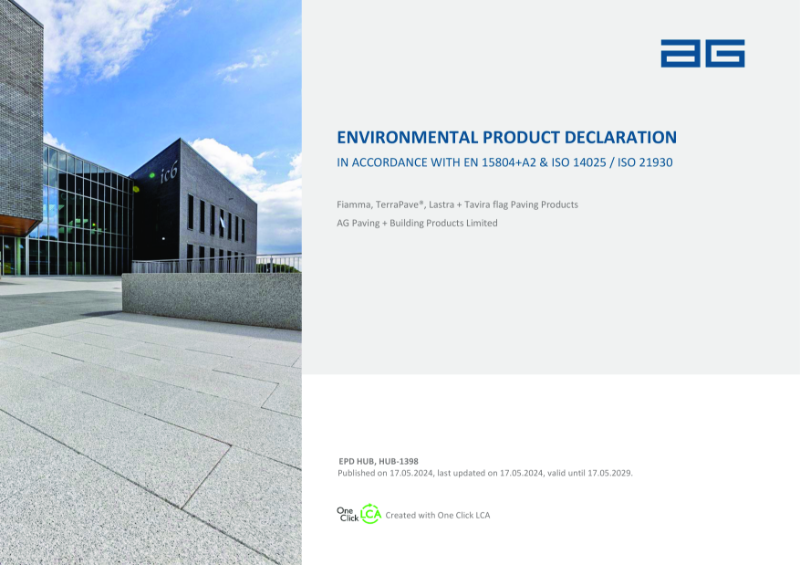 ENVIRONMENTAL PRODUCT DECLARATION

