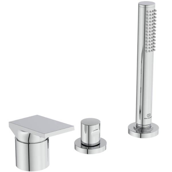 Ideal Standard Extra Single Lever 3 Hole Bath Shower Mixer